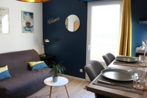 Studio Centre-Ville avec Terrasse et Parking Sécurisé Gratuit